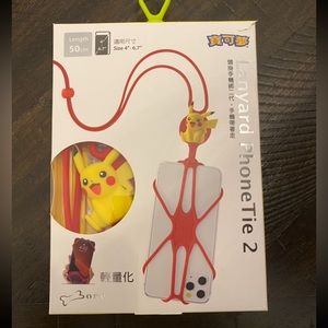 Pikachu Lanyard Phone Tie 2